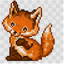 New lizzie kate cross stitch patterns. Baby Fox Perler Bead Pattern Fox Perler Bead Patterns Hd Png Download 1050x1050 5724059 Pngfind