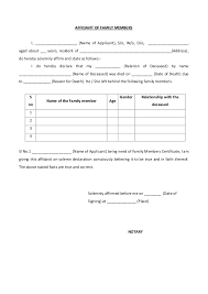 Through these nine unique affidavit of residency forms, you will be able to use them for your personal purposes or even the authorities in the government sector to make filing legal documents easier and more accurate. Affidavit To Get Family Member Certificate