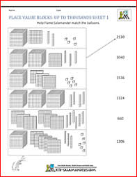 Place Value Worksheets