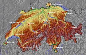 Az eu azt akarta, hogy uniós állampolgárok is dolgozhassanak svájcban, de a berni kormány ebbe nem ment bele. Svajc Domborzati Terkepe Map Of Switzerland Map Infographic Map
