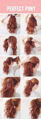 If it's for your wedding, you can add some flowers like the one shown above. 21 Simple Hair Tutorials For Medium Long Hair Hairstyle Tutorials 2019