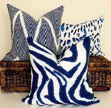 Check out our navy animal print bolster selection for the very best in unique or custom, handmade pieces from our decorative pillows shops. Blue Zebra Cushion Safari Pillow African Animal Print Navy And Etsy In 2021 Safari Pillow Zebra Pillows Animal Print Decor