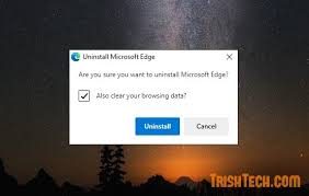 For example, you may want to remove browsing history and cookies but keep passwords and form . How To Uninstall Microsoft Edge Chromium Based Browser From Windows 10