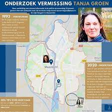 Tanja groen (dan net 18) kwam in september 1993 niet thuis na een feest bij haar studentenvereniging in hartje maastricht. Facebook