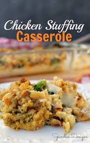 Chicken Stuffing Casserole Practically Functional Recipe Stuffing Casserole Chicken Stuffing Casserole Dinner Casseroles