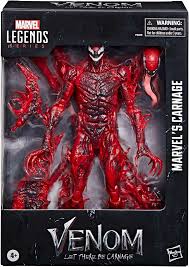 Marvel Venom Let There be Carnage Marvel Legends Carnage 6 Deluxe Action  Figure Hasbro - ToyWiz