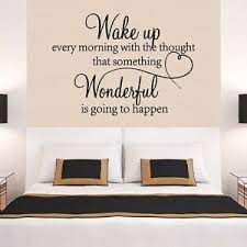 We have 25 creative diy wall art ideas that will transform your space. Grosses Herz Familie Wunderbar Schlafzimmer Zitat Wandsticker Zimmer Abnehmbare Decals Diy Ebay