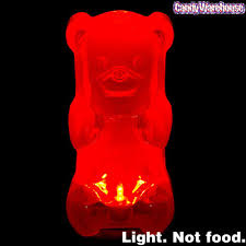 Gummy Bear Night Light Red Candy Warehouse