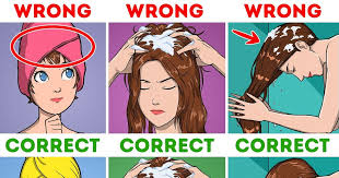 It's best to color hair that has been washed 24 to 48 hours prior, because the natural oils will protect your scalp from any irritation. 10 Tips That Ll Save You The Trouble Of Washing Your Hair Every Day
