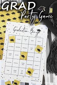 Or, you can send a free online invitation to your event. Graduation Bingo Game 24 Players High School Graduation Party Games Graduation Party Games Graduation Party