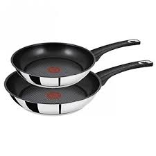 Tefal Jamie Oliver Set Of 2 Stainless Steel Frypans 20cm Https Www Amazon Co Uk Dp B01ecxt8a8 Ref Cm Sw R Pi Dp U X Bw Tefal Jamie Oliver Stainless Steel