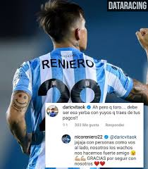 Biografía, edad, equipo, mejores goles y vídeos, lesiones, fotos y mucho más en besoccer. Data Racing A Traves De Instagram Nicolas Reniero Le Facebook
