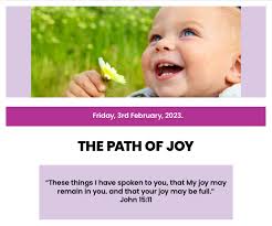 THE PATH OF JOY