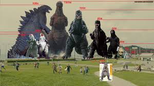 Hard Boiled Kaijuland A Pretty Nice Godzilla Size Chart By