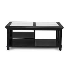 However, glass coffee tables are easier to scratch than those made from wood, plastic, and metal. Sorrento Large Glass Coffee Table Black Oneworld Collection