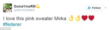 Federer is a swiss surname. Mirka Federer S Gucci Jumper At Australian Open Is Mocked Daily Mail Online