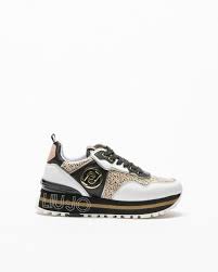 Confortables et versatiles, les sneakers liu jo surprennent par leurs détails en daim, suédine et des paillettes. Liu Jo Maxi Wonder 24 White Sneakers Prof Online Store