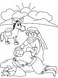 But who is our neighbor? Good Samaritan Drawing Coloring Page Netart