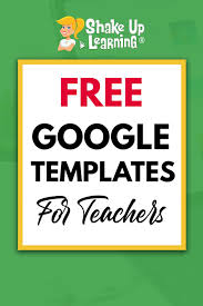 Templates Archives Shake Up Learning In 2020 Google Classroom Teachers Google Classroom Activities Technology Lessons