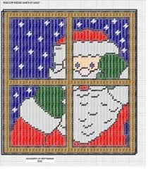 Plastic canvas books plastic canvas stitches plastic canvas ornaments plastic canvas crafts plastic canvas patterns christmas boxes decoration welcome holidays christmas trimmings christmas crafts. Homemade Plastic Canvas Pattern Window Peekin Santa Plastic Canvas Patterns Plastic Canvas Stitches Plastic Canvas Christmas