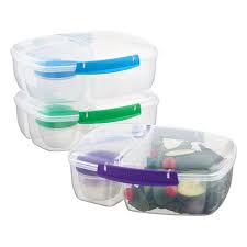 Unlike other plastic containers wi Sistema Lunch Triple Split Bento Box Glass Food Storage Containers Bento Box Bento