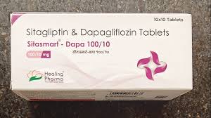 SITASMART- DAPA 100/10 MG TABLETS at ₹ 199/strip | Daparyl 10 in Nagpur |  ID: 2858629581333