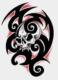 { 19 } creepy skull design tattoo. 40 Tribal Skull Tattoos Ideas