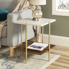 Mercury Row Laduke End Table Reviews Wayfair Side Table Decor Table Decor Living Room Gold Living Room Decor