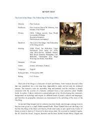 Maybe you would like to learn more about one of these? Contoh Review Text Lord Of The Rings Pdf The Lord Of The Rings J R R Tolkien