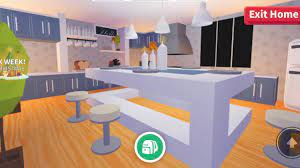 Pueden cambiar de colores al puf que deseen, y darles un toque usando botellas para ponerle cachetitos rositas. Kitchen Ideas Adopt Me Roblox Shreenad Home