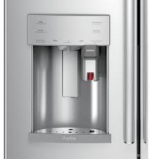 A wide variety of refrigerator water dispenser options are available to you, such as power source, warranty, and. Ge Profile Series Energy Star Stainless Steel Counter Depth French Door Refrigerator French Doors Stainless Steel Counters
