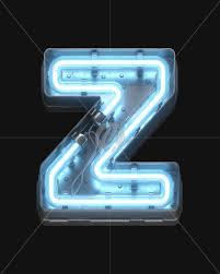 Discover and download free neon light png images on pngitem. Z From Metal Neon Light Alphabet On Yellow Images Creative Fonts
