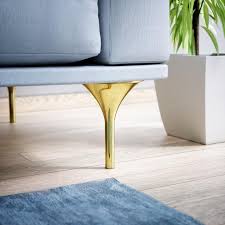 Set Of 4 Furniture Legs Couch Legs Brass Sofa Legs Gold Etsy Replacement Furniture Legs Furniture Legs Modern Furniture