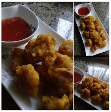 Cucur bawang ikan bilis yang rangup di luar lembut di dalam dan cara gaul dengan air panas. Food Lifestyle Education Parenting Diy Cararesepi