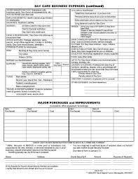 Daycare Business Income And Expense Sheet To File Your Daycare Business Taxes Page 2 Taxtime Incom Starting A Daycare Childcare Business Daycare Business Plan