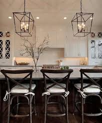 White Cabinets With X Mullions And Oversized Pendant Lighting Mykitchenvision Veranda Interiors Home Decor Shaker Style Kitchens