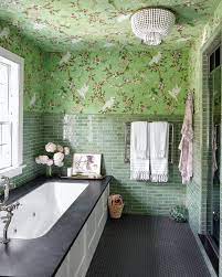 These are super cute and give any bathroom a mediterranean vibe. Small Bathrooms Designed To Inspire Inspiration Cococozy Bathroom Wall Tile Design Green Bathroom Feminine Bathroom