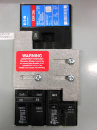 Generator Interlock Kit Cutler Hammer Br Series 150 200 Amp Trailer Panel Feed Thru Geninterlock