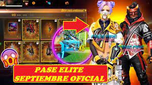 Juega como los grandes, pero recuerda que al usar este script de free fire es posible que tu cuenta este en peligro. Pase Elite De Septiembre 2020 Completo Confirmado Free Fire Youtube
