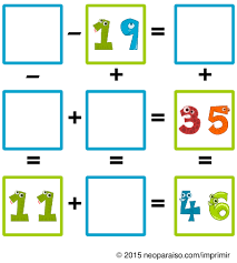 Ejercicios De Suma Y Resta Suma Y Resta Ejercicios De Logica Matematica Ejercicios Para La Mente