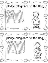 Pledge Of Allegiance Activities Worksheets Writing Emergent Reader Reading Activities Elementary Activities Educational Reading