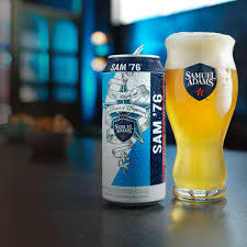 A perfect brew for your independence day, whether you're bbqing, watching fireworks, or savoring the moment with friends by the fire pit. Masonry Sam 76 Beer Samuel Adams Pilsner Glass