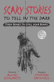 I thought, disturbing books=horror books, for example steven king. Scary Stories To Tell In The Dark Three Books To Chill Your Bones All 3 Scary Stories Books With The Original Art Schwartz Alvin Gammell Stephen 9780062968975 Amazon Com Books