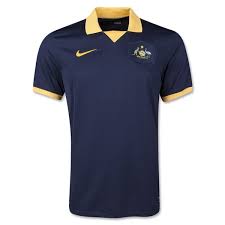 Australia socceroos team hand signed jersey sponsored. This Is The New Socceroos Away Kit 2014 The Australian National Football Team S New Change Strip For The Forthcoming 201 Soccer Jersey World Cup Shirts Soccer