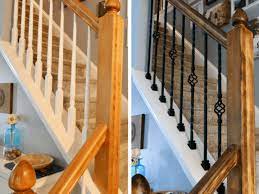 Including trex, azek, ampro, fiberon, azek, gorilla decking. How To Replace Wooden Balusters With Iron The Easy And Cheap Way