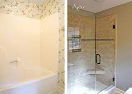 Master Bath Remodel Removed Tub Shower Insert And Replaced With Custom Tile Shower Urban Creations Construction An Bathrooms Remodel Bath Remodel Shower Tile