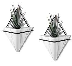 Get it as soon as tue, mar 9. Pudding Cabin 2 Set Large Marble Wall Planter Decor Geometric Hanging Planter Indoor Succulent Planter Ceremic Wall Hanging Planter Airplant Holder For Home Office Decor Pricepulse