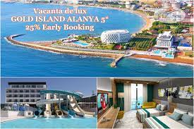 Profita De 25 Reducere Earlybooking Si Rezerva O Vacantadelux La Hotelvizitat Gold Island 5 Din Alanya Turcia Vala Alanya Hotel Island