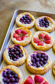 Fruit Cream Cheese Danish Pastry Recipe Puff Pastry Recipes Puff Pastry Desserts Fruit Cream Cheese