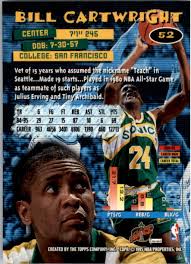 1995-96 Stadium Club #52 Bill Cartwright